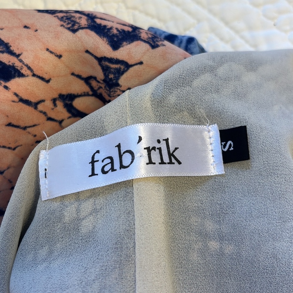 Fab’rik Multicolor Snakeprint Patchwork Sleeveles… - image 6